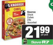 Knorrox Stock Cubes Assorted-24s Per Pack