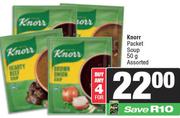 Knorr Packet Soup Assorted-For Any 4 x 50g