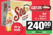 Sol Quarts-12 x 660ml