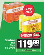 Gordon's BOS Cans-6 x 300ml
