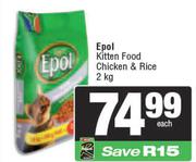 Epol Kitten Food Chicken & Rice-2kg