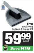 Spar Goodliving Dustpan & Brush Set-Per Set