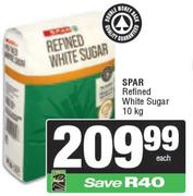 Spar Refined White Sugar-10kg 