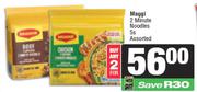 Maggi 2 Minute Noodles Assorted-For Any 2 x 5s Pack