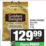 Golden Delight Basmati Rice-5Kg