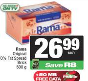Rama Orignal 70% Fat Spread Brick-500g