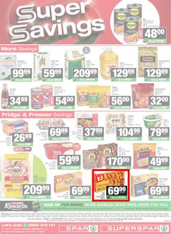 SPAR & SUPERSPAR KwaZulu-Natal Town : Super Savings (23 February - 08 March 2026), page 12