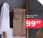 Ripple Zero Twist Hand Towel