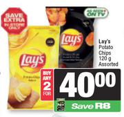 Lays Potato Chips Assorted-For Any 2 x 120g