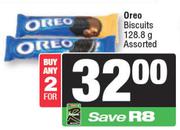 Oreo Biscuits Assorted-For Any 2 x 128.8g