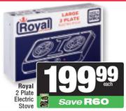 Royal 2 Plate Electric Stove