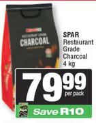 Spar Restaurant Grade Charcoal-4Kg Per Pack