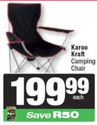 Karoo Kraft Camping Chair