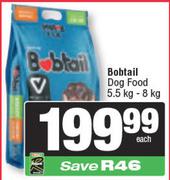 Bobtail Dog Food-5.5kg/8Kg Each