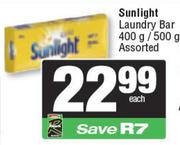 Sunlight Laundry Bar Assorted-400g/500g Each