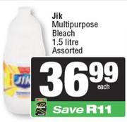 Jik Multipurpose Bleach Assorted-1.5Ltr