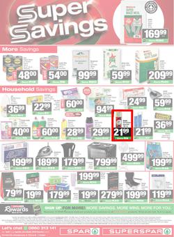 SPAR & SUPERSPAR KwaZulu-Natal Country : Super Savings (23 February - 08 March 2026), page 8