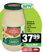 Crosse & Blackwell Tangy Mayonnaise Only-750g