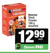 Knorrox Stock Powder Assorted-100g