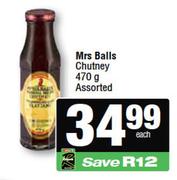 Mrs Ball's Chutney-470g