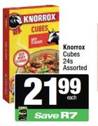 Knorrox Cubes Assorted-24s