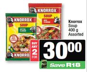 Knorrox Soup Assorted-For 2 x 400g