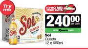 Sol Quarts-12 x 660ml