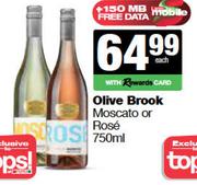 Olive Brook Moscato Or Rose-750ml