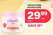 Johnson's Baby Petroleum Jelly-250ml