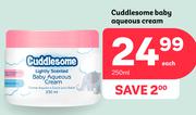 Cuddlesome Baby Aqueous Cream-250ml