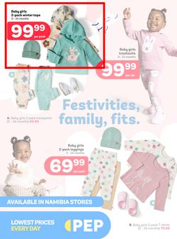 PEP Namibia : Festivities, Family, Fits (25 February - 24 March 2026), page 1