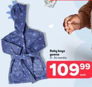 Baby Boys Gowns 0-24 Months
