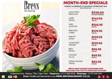 Breys Meat Market : Month-End Specials (24 February - 28 February 2026)