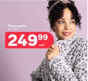   Women's Fleece Gowns (XS-XXL)-Each