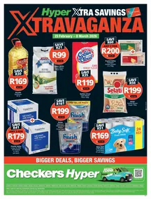 Checkers Hyper Gauteng, Brits, Klerksdorp, Limpopo, Mpumalanga, North West, Potchefstroom & Rustenburg : Xtravaganza (23 February - 08 March 2026)