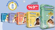 Cuddlesome Xtradry Premium Jumbo Pack Nappies-72's/64s/52's/48's/42's Per Pack