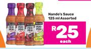 Nando's Sauce Assorted-125ml