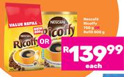 Nescafe Ricoffy 750g Or Refill 800g