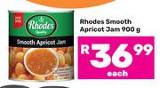 Rhodes Smooth Apricot Jam-900g 