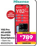 Hisense Y82 Pro 4G 64GB Dual Sim Smartphone 850029674