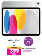 Apple iPad A16-On 15GB Data