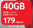 Vodacom Data Sim-On 40GB