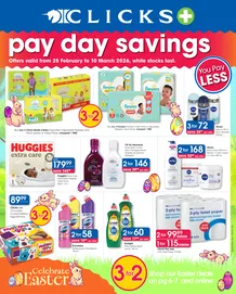 Clicks : Pay Day Savings (25 February - 10 March 2026)