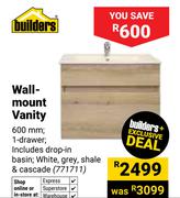 Builders Wall-Mount Vanity 771711