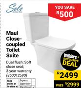 Solo Maui Close-Coupled Toilet Suite 850012590