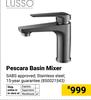 Lusso Pescara Basin Mixer 850021543