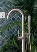 Reno Bath Mixer & Freestanding Hand Shower Stainless Steel 782866