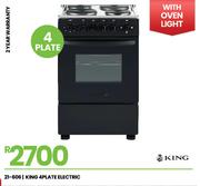 King 7 Plate Electronic Stove 21-606