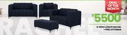 Rachel L/Suite + Free Ottoman 9-1094