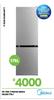 0Midea 175L Fridge HD220 20-586